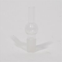 Schlauchendstück Smokah Glow Glass 18/8 Schliffadapter