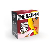 ONE NATION Premium Shisha Cubes #26er #BigPack 4 KG