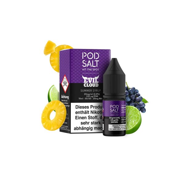Pod Salt Fusion - Summer Syrup 10 ml - 20 mg/ml