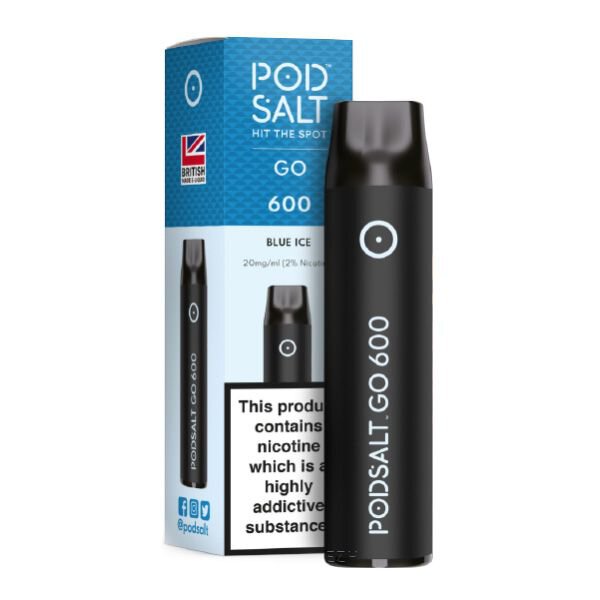 Pod Salt Go 600 Einweg E-Zigarette Blue Ice 20mg