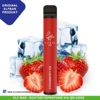 Elf Bar 600 - Strawberry Ice 20mg/ml