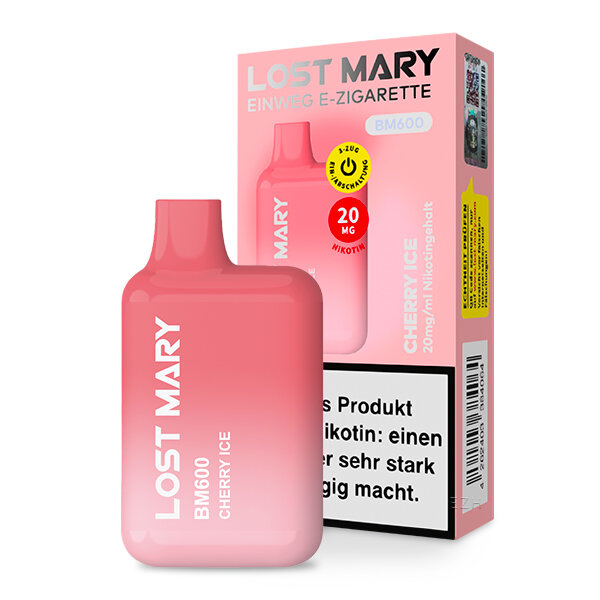 Lost Mary BM600 Cherry Ice 20mg