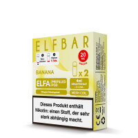Elf Bar Elfa Pod 20mg - Banane (2 St&uuml;ck Pro Packung)