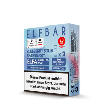Elf Bar Elfa Pod 20mg - Blueberry Sour Raspberry (2...