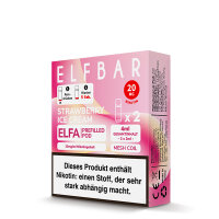 Elf Bar Elfa Pod 20mg - Strawberry Ice Cream (2...