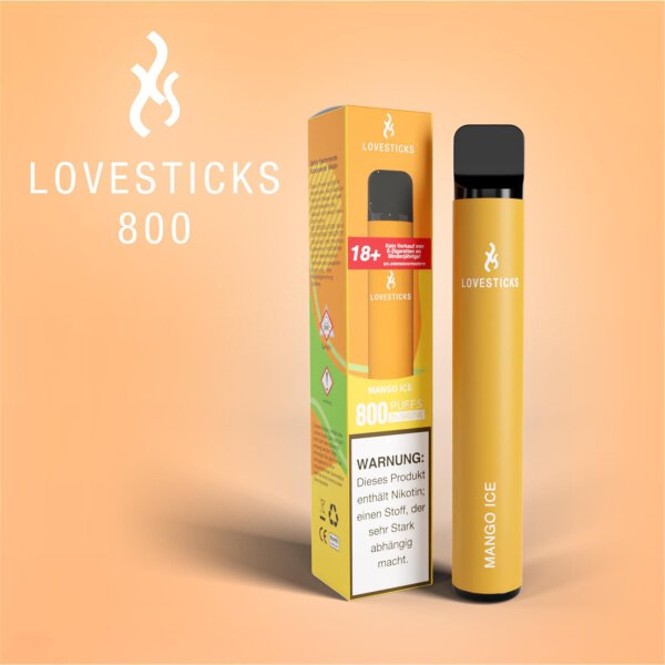 Lovesticks 800 - Mango Ice 20mg/ml