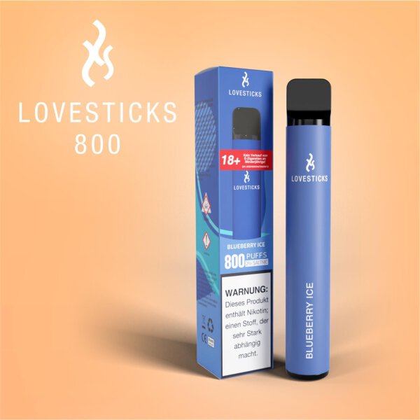 Lovesticks 800 - Blueberry Ice 20mg/ml