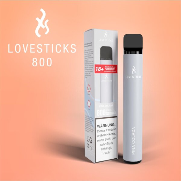 Lovesticks 800 - Pina Colada 20mg/ml