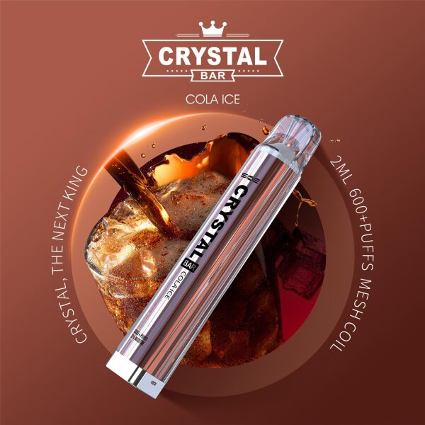 SKE Crystal Bar 600 - 2mg Cola Ice