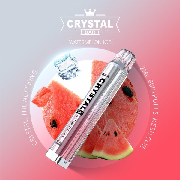 SKE Crystal Bar 600 - 2mg Watermelon Ice