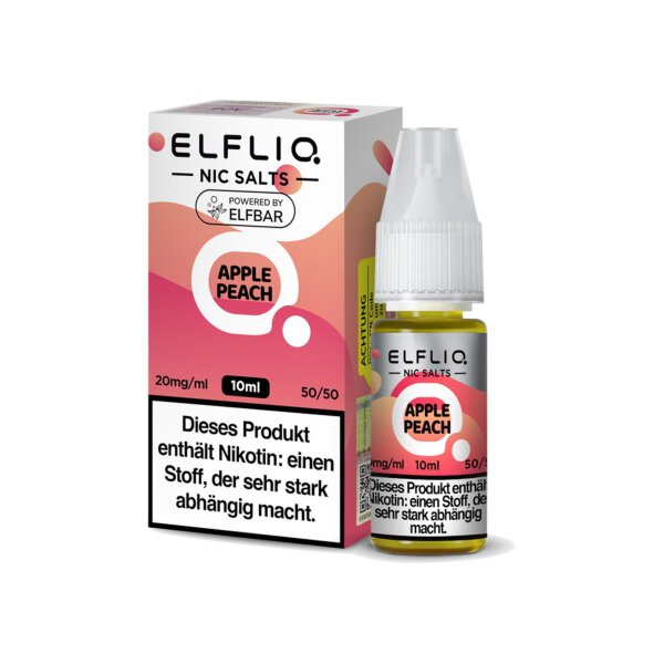 ELFBAR ELFLIQ 10ml - Apple Peach Nikotinsalz 10mg