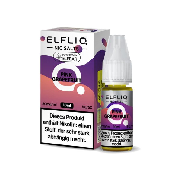 ELFBAR ELFLIQ 10ml - Pink Grapefruit Nikotinsalz 10mg