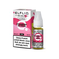 ELFBAR ELFLIQ 10ml - Strawberry Ice Cream Nikotinsalz 10mg
