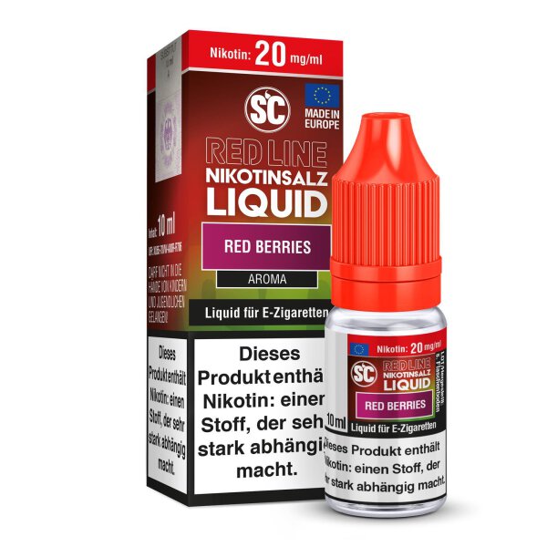 SC - Red Line - Red Berries - Nikotinsalz Liquid 20 mg/ml