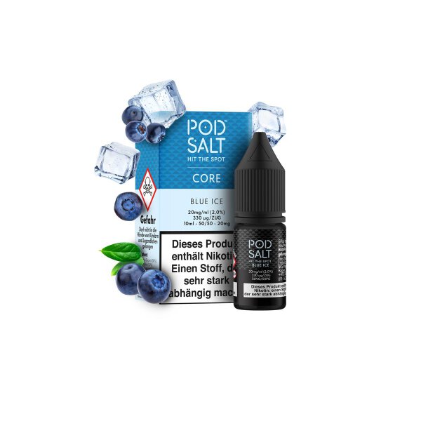 Pod Salt - Blue Ice - Nikotinsalz Liquid 11 mg/ml