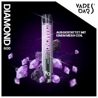 Vapes Bars Diamond 600 20mg/ml Blackcurrant Squash