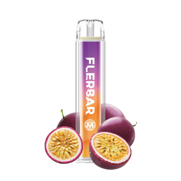 Flerbar M E-Shisha 600 - 20mg/ml - Passion Fruit