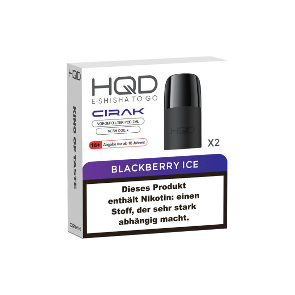 HQD CIRAK PODS 20mg/ml - Blackberry Ice