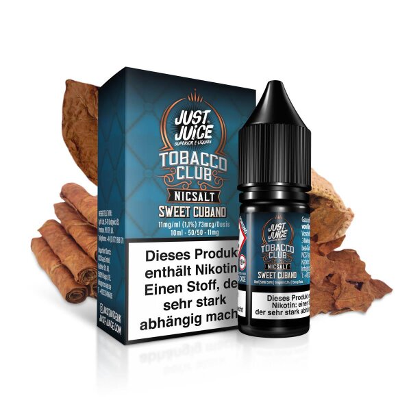 Just Juice Sweet Cubano Tobacco 11mg/ml
