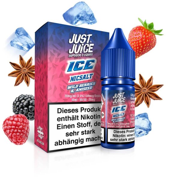 Just Juice Wild Berries & Aniseed Ice 20mg/ml