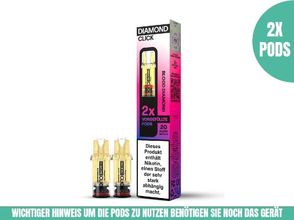 diamond blood diamond vape Buy Online Diamond - Blood Diamond - 20mg/ml 600 Puffs - AED 40 main image 0
