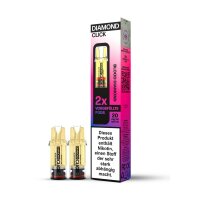 Vapes Bars Diamond Click Pod - Blood Diamond (2 St&uuml;ck pro Packung)