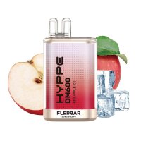 Flerbar Hyppe DM600 20mg - Red Apple Ice