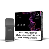 Adalya AR 1600 Pod - Love 66 (2 St&uuml;ck pro Packung)