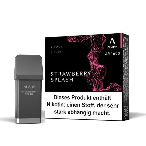 Adalya AR 1600 Pod - Strawberry Splash (2 Stück pro Packung)
