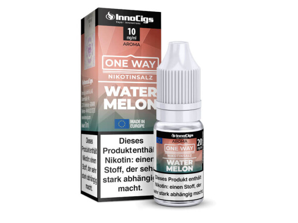 InnoCigs One Way Nikotinsalz - Watermelon 10mg/ml