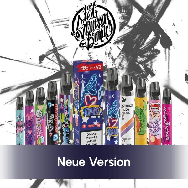 187 Stick V2 E-Shisha - Alle Sorten 20mg