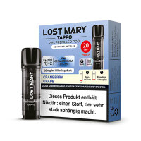 Lost Mary Tappo Pod - Cranberry Grape 20mg (2x pro Packung)