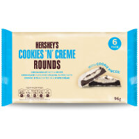 Hersheys Cookies & Creme Rounds 6er 96g