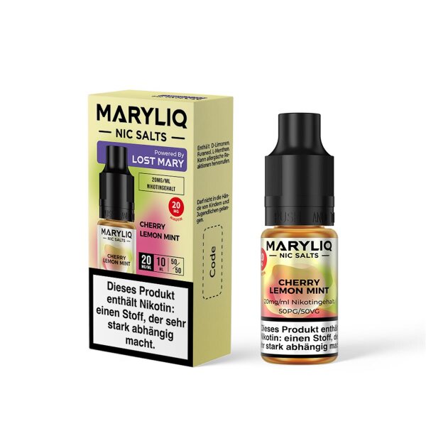Lost Mary Maryliq - Cherry Lemon Mint 20mg
