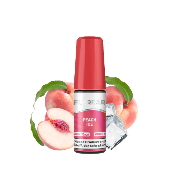 Flerbar Liquid Nic Salt - Peach Ice 10mg