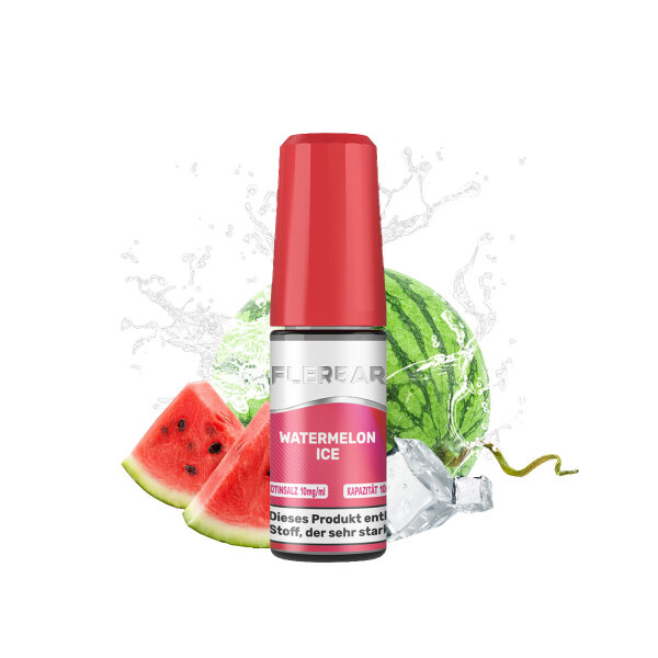 Flerbar Liquid Nic Salt - Watermelon Ice 10mg