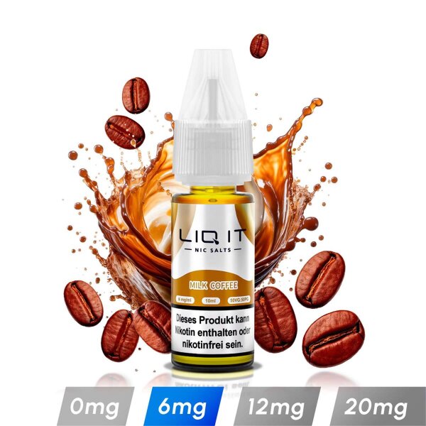 LIQ IT Liquid - Milk Coffee 6mg