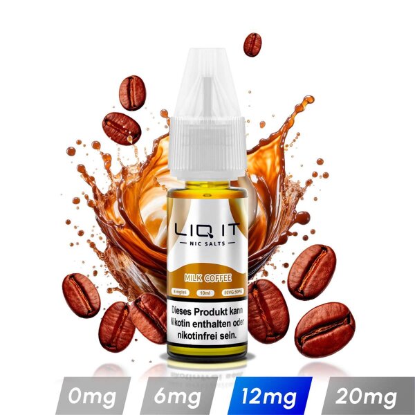 LIQ IT Liquid - Milk Coffee 12mg