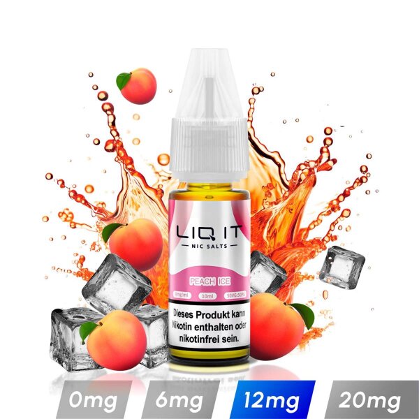 LIQ IT Liquid - Peach Ice 12mg