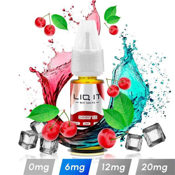 LIQ IT Liquid - Cherry Ice 6mg
