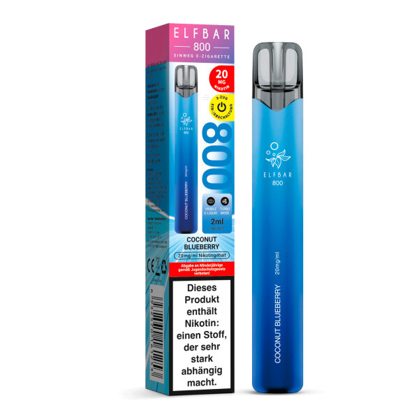 Elfbar 800 - Coconut Blueberry 20mg