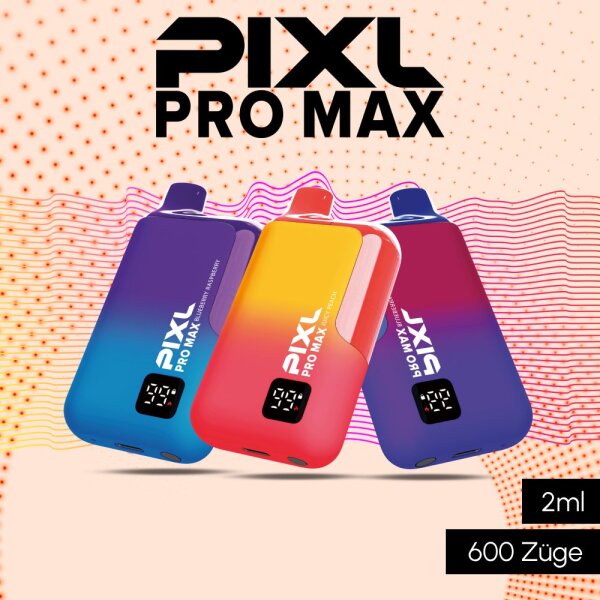 Pixl Vape Einweg Vape alle Sorten Pro Max 20mg | Online bestellen!, 6,90