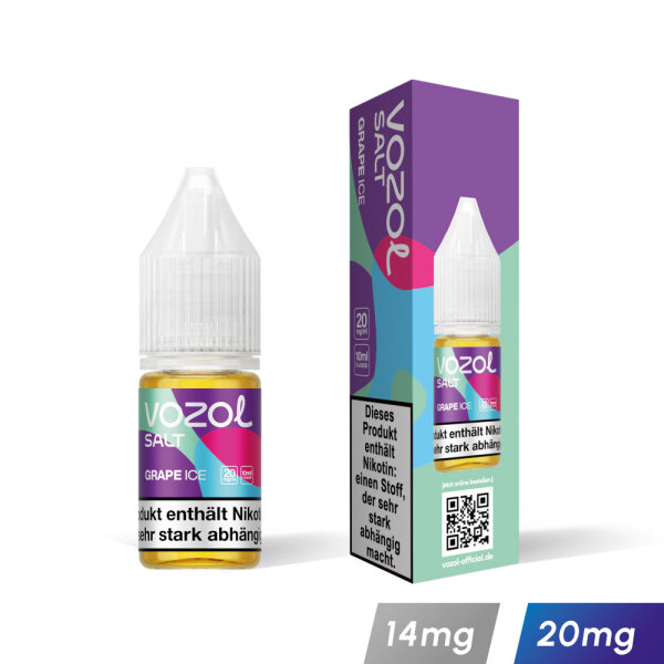 Vozol Liquid Grape Ice 20mg