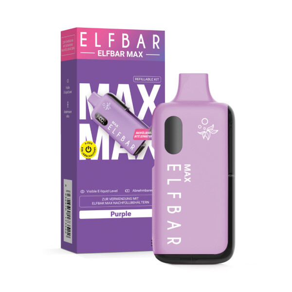 Elfbar Max Akku Purple