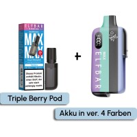 Elfbar Max Pod Triple Berry 10ml + Akku