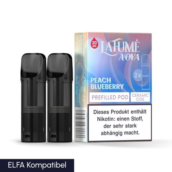 La Fume Nova Pod - Peach Blueberry 20mg