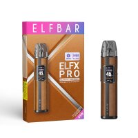 Elfbar ElfX Pro E-Zigarette - Cowboy Brown