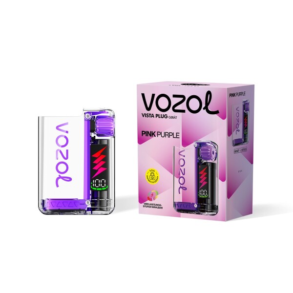 Vozol Vista Plug Akku - Pink Purple