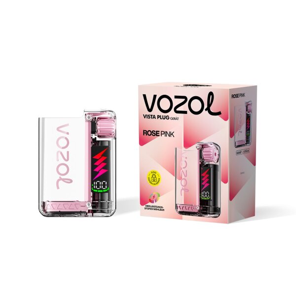 Vozol Vista Plug Akku - Rose Pink