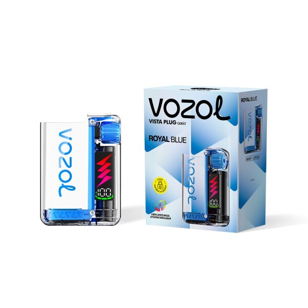 Vozol Vista Plug Akku - Royal Blue